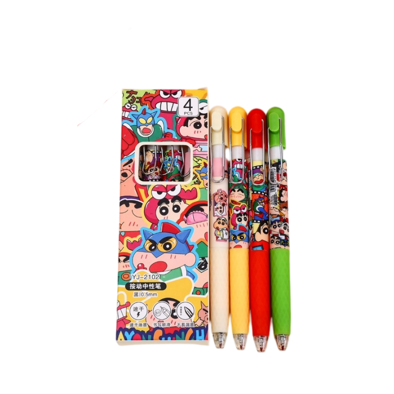 New Crayon Shin-chan Press Gel - Stationery Supplier review and price